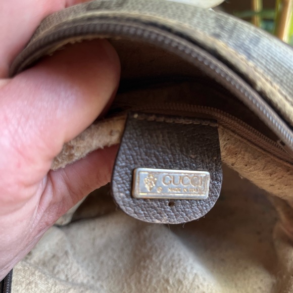 Very RARE Vintage GUCCI Canteen Crossbody Bag Monogram GG - Picture 5 of 11